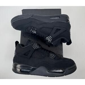 Men's DS OG Air Jordan 4 Retro Black Cat FV5029-010 Sneakers Size 9